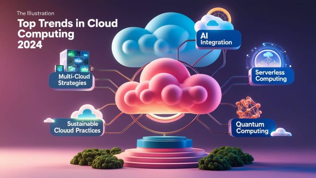 a diagram of a cloud computing system